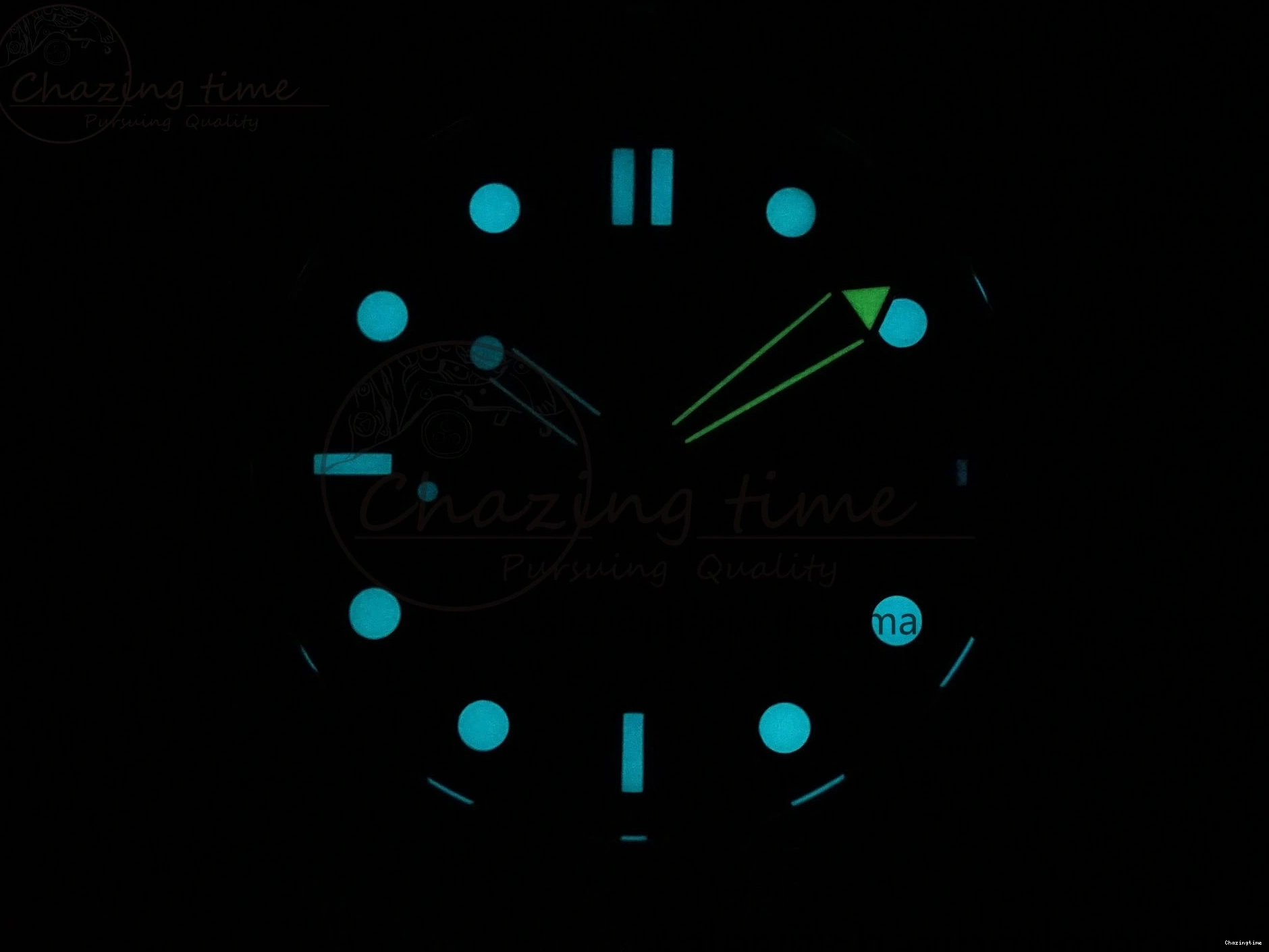 0409 HighQuality Seamaster Diver 300M OMF 1:1 Best Edition Blue Red Ceramic White Dial on SS Bracelet A 7705